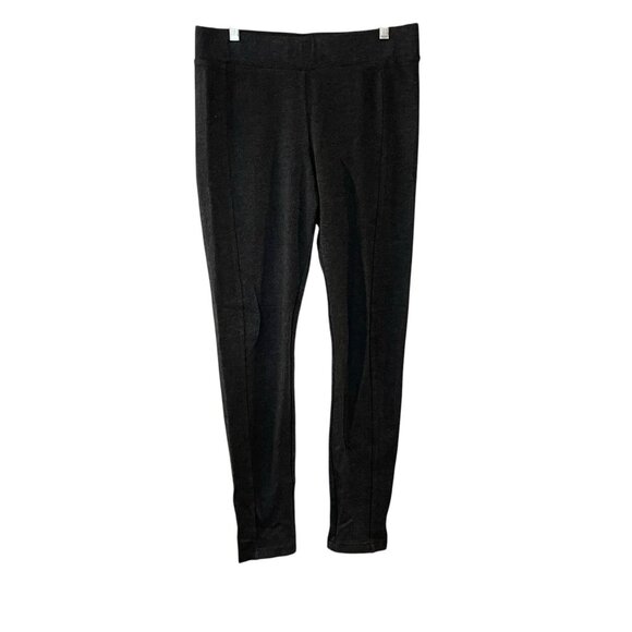 CAbi Sleek Legging Pull On Ponte Knit Pants Charcoal Gray Style 3211 Size S - Picture 1 of 5